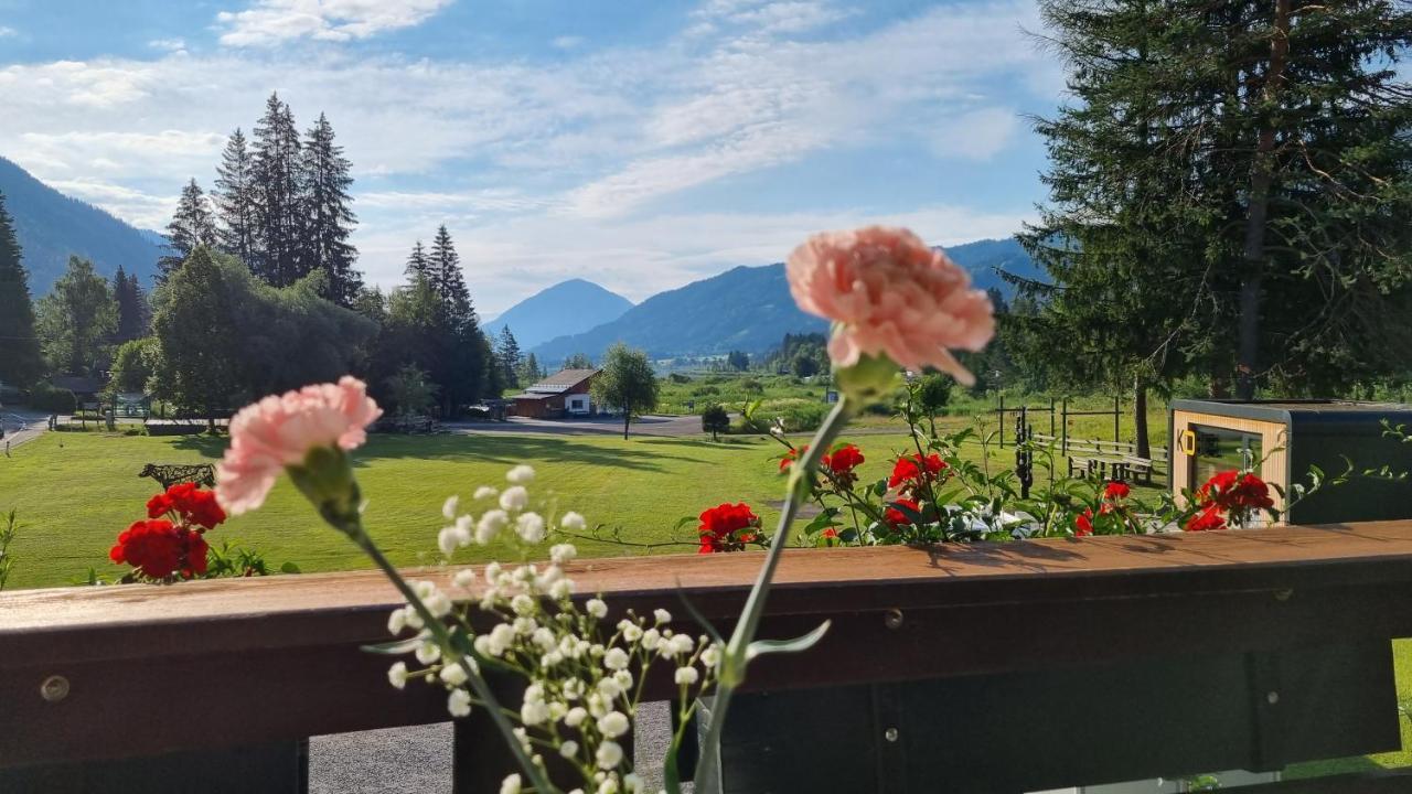 Kraners Alpenhof Bio Bed And Breakfast Pension Weissensee Exterior foto