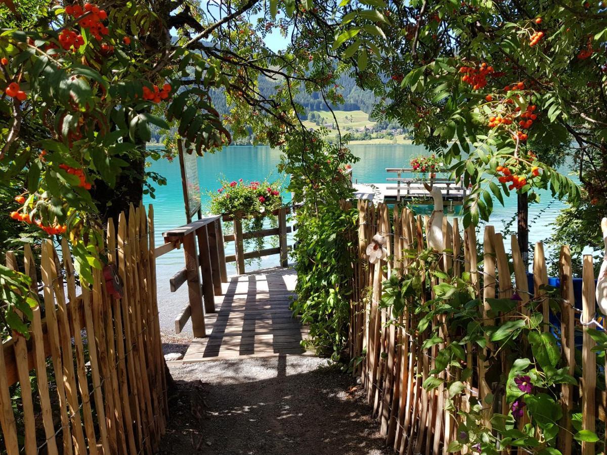Kraners Alpenhof Bio Bed And Breakfast Pension Weissensee Exterior foto