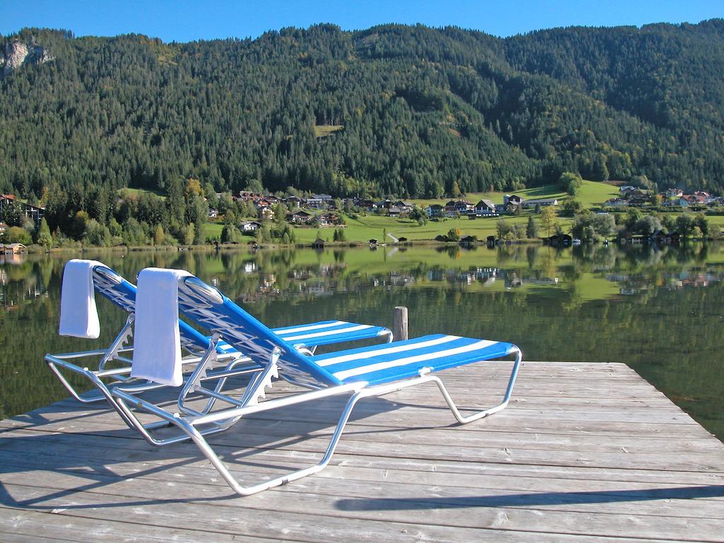 Kraners Alpenhof Bio Bed And Breakfast Pension Weissensee Exterior foto